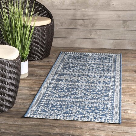Nuloom Kandace Tribal Indoor/Outdoor Area Rug 2ft x 10ft OWDN24A-2010